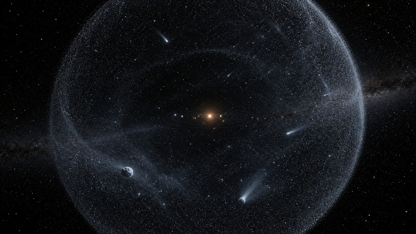 La Nube di Oort e le comete di lunghissimo periodo