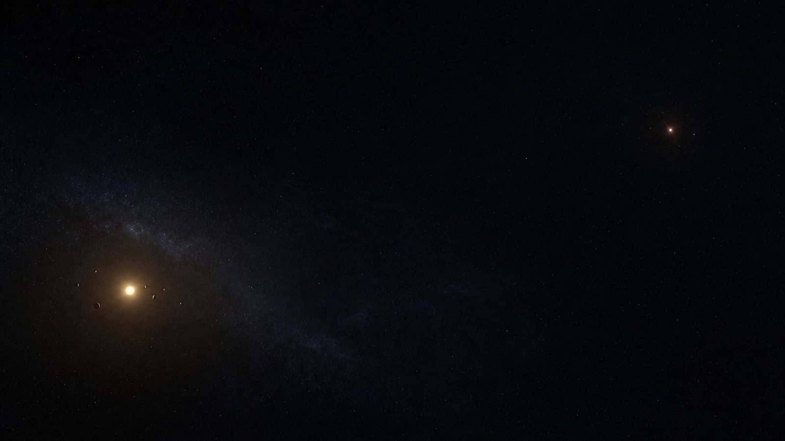 Quanto è vuoto lo spazio tra le stelle?